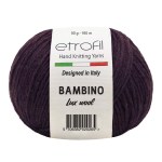 Etrofil Bambino Lux Wool - 70317 - burgundi